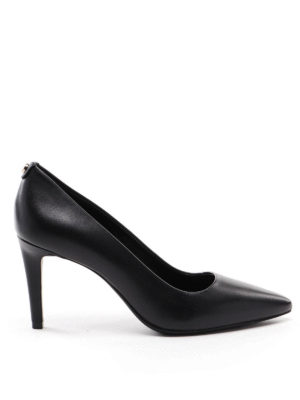 MICHAEL KORS: court shoes - Dorothy black leather pumps