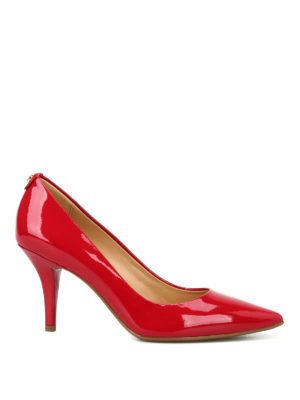 MICHAEL KORS: scarpe décolleté - Décolleté rosso scarlet Flex Mid-heel