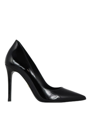 MICHAEL KORS: court shoes - Keke black patent leather pumps