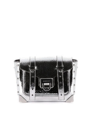 MICHAEL KORS: cross body bags - Manhattan S leather cross body bag