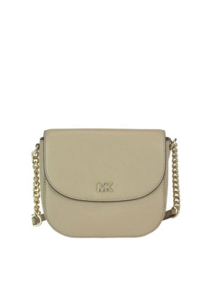 MICHAEL KORS: borse a tracolla - Borsa a tracolla Mott in pelle a grana