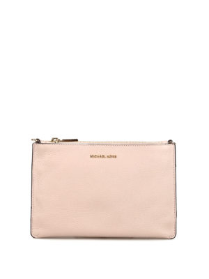 MICHAEL KORS: borse a tracolla - Borsa a tracolla in pelle rosa
