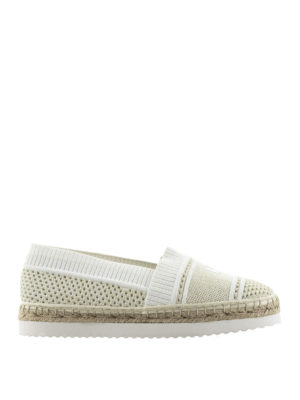 MICHAEL KORS: espadrillas - Espadrillas a nido d'ape con logo