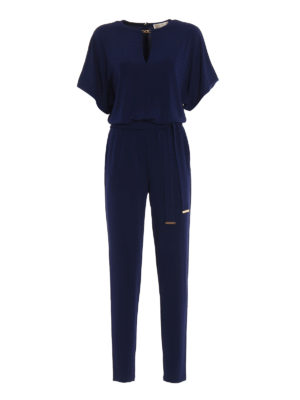 Michael Kors: jumpsuits - Kimono sleeved jersey jumpsuit