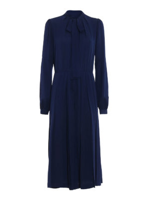 Michael Kors: jumpsuits - Silk pleated jumpsuit