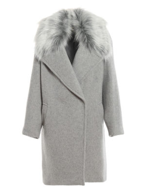 MICHAEL KORS: Knielange Mäntel - Knielanger Mantel - Grau