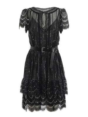 MICHAEL KORS: Vestidos media pierna - Vestido Midi - Negro