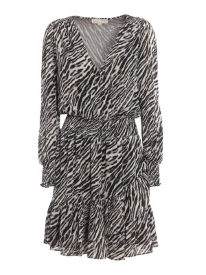 MICHAEL KORS: Vestidos media pierna - Vestido Midi - Estampado Animalier