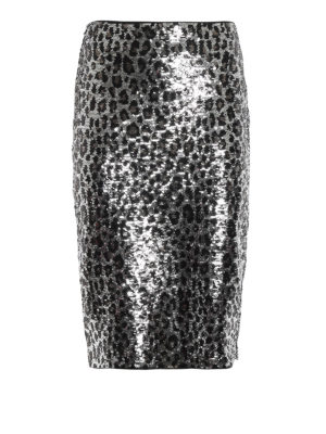 MICHAEL KORS: Faldas media pierna y semilargas - Falda Semilarga - Estampado