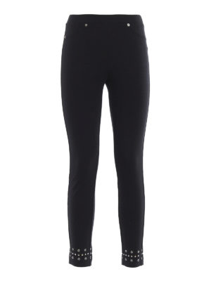 MICHAEL KORS: Leggings - Leggins - Negro