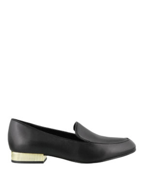 MICHAEL KORS: Mocassini e slippers - Mocassini Valerie in pelle