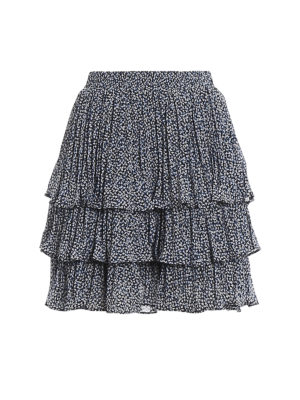 MICHAEL KORS: Minifaldas - Minifalda - Azul