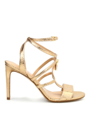 Michael Kors: sandals - Antoinette padlock detail sandals