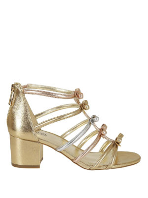 MICHAEL KORS: sandali - Sandali Veronica Mid con fiocchetti