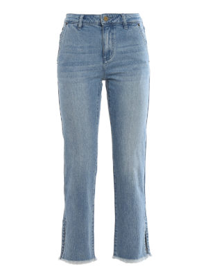 MICHAEL KORS: Jeans Rectos - Vaqueros Rectos - Lavado Claro