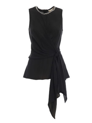 MICHAEL KORS: Tops y camisetas sin mangas - Top - Negro