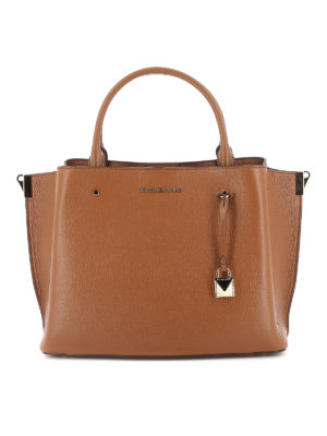 MICHAEL KORS: Handtaschen - Shopper - Hellbraun