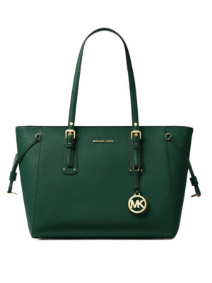 MICHAEL KORS: shopper - Borsa in pelle Voyager media