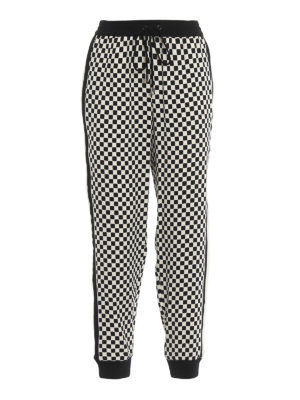 MICHAEL KORS: Pantalones deportivos - Pantalones Deportivos - Blanco