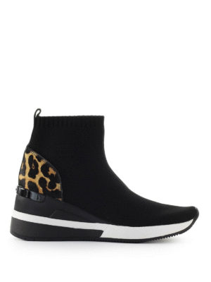 MICHAEL KORS: trainers - Skyler tech fabric slip on sneakers