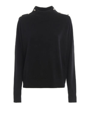 michael kors polo womens black