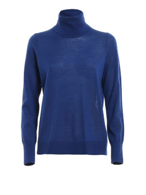 MICHAEL KORS: Cuellos altos y polos - Suéter Con Cuello Alto - Azul