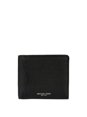 MICHAEL KORS: portafogli - Portafoglio in pelle martellata