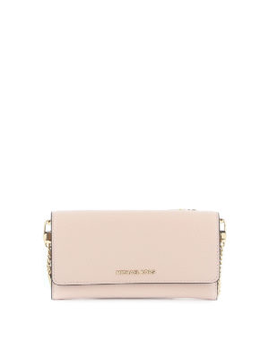MICHAEL KORS: wallets & purses - Leather wallet with chain strap