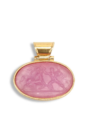 Michelangelo: Pendants - Glass paste intaglio pendant