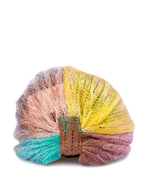 MISSONI: accessori per capelli - Turbante in viscosa multicolore