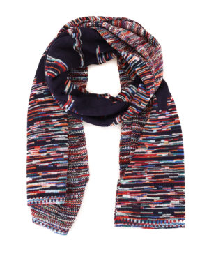 MISSONI: sciarpe e foulard - Sciarpa in misto lana multicolore