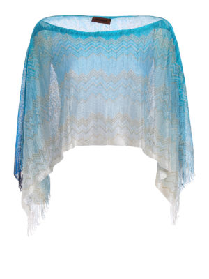 MISSONI: Stole & Scialli - Poncho in viscosa con lurex