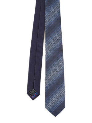 MISSONI: cravatte e papillion - Cravatta in seta con logo