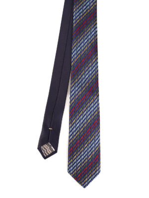 MISSONI: cravatte e papillion - Cravatta in seta millerighe