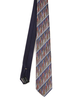 MISSONI: cravatte e papillion - Cravatta in seta multicolore