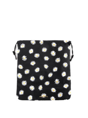 MIU MIU: custodie e cover - Busta in faille stampa margherite