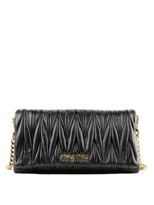 MIU MIU: pochette - Piccola borsa in nappa matelassé