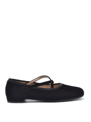 MIU MIU: Ballerinas - Ballerinas - Schwarz