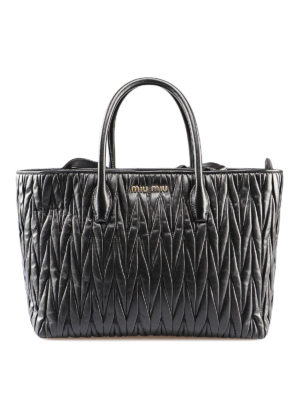 MIU MIU: Bolsos Shopping - Bolso Shopping - Negro
