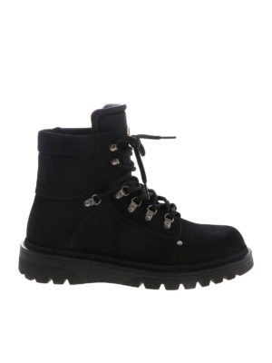 MONCLER: ankle boots - Egide ankle boots in black