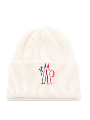 MONCLER: Mützen - Mütze - Weiß