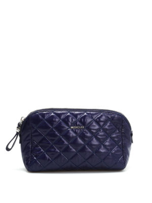 MONCLER: custodie e cover - Beauty grande in nylon matelassé