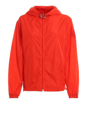 MONCLER: casual jackets - Alexandrite hooded windbreaker