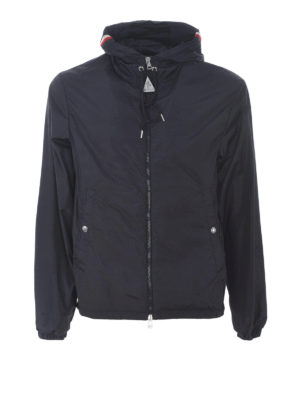 MONCLER: giacche casual - Giacca Grimpeurs in tessuto tecnico blu scuro