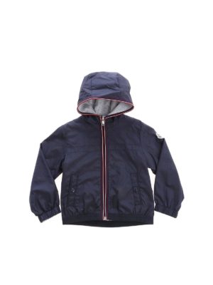 MONCLER JR: casual jackets - Anton blue jacket