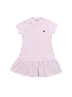 MONCLER JR: Vestidos - Vestido Corto - Rosado