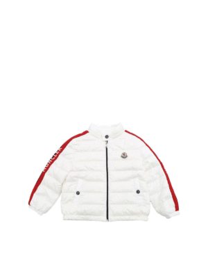 MONCLER JR: padded coats - Acteon down jacket in white