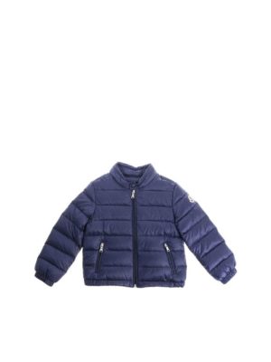 MONCLER JR: padded coats - Blue Acorus down jacket