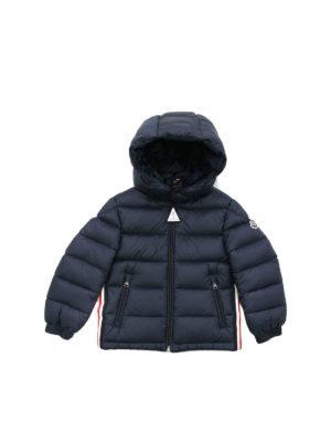 MONCLER JR: padded coats - New Gastonet down jacket in blue