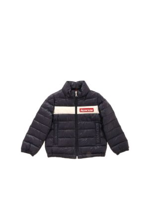 MONCLER JR: padded coats - Petichet down jacket in blue